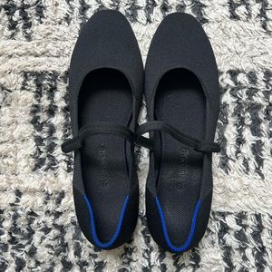 Rothy’s Square Mary Jane Black 10.5